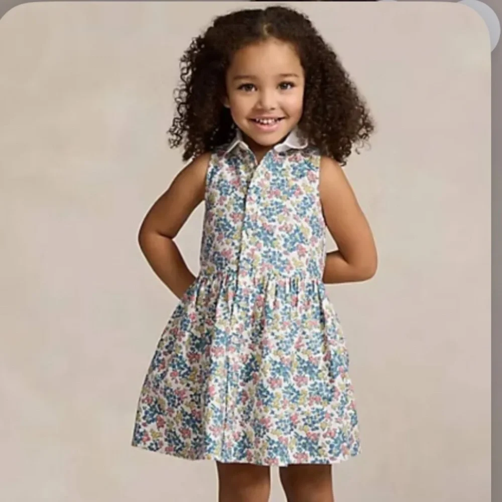 Ralph Lauren Floral Oxford Dress